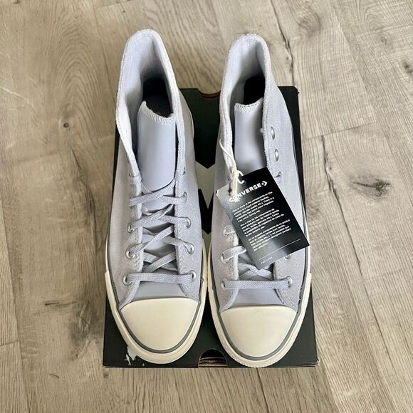 Converse-Chuck Taylor All Star Hi Lift Sneaker-GRAVEL GREY-size 8.5-NEW! - Picture 6 of 9